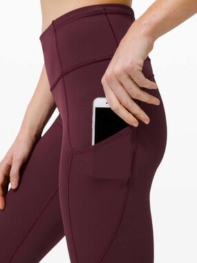 Lululemon fast and free crop leggings